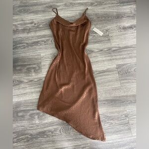 Her Name Says Grace - cheetah silky slip dress